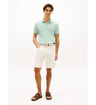 Tommy Hilfiger Camisa p�lo com log�tipo bordado em verde