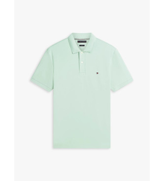 Tommy Hilfiger Camisa p�lo com log�tipo bordado em verde