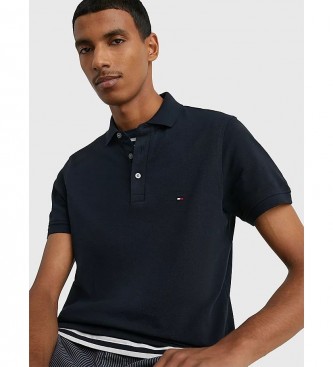 Tommy Hilfiger Polo core 1985 blu navy aderente