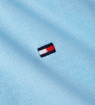 Tommy Hilfiger Regular fit polo shirt with contrasting blue placket