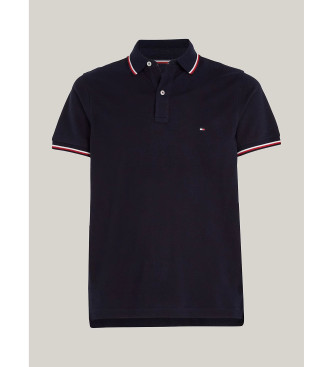 Tommy Hilfiger Navy slim fit polo shirt