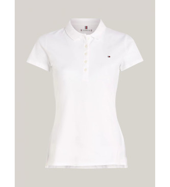 Tommy Hilfiger Polo slim fit Heritage blanc