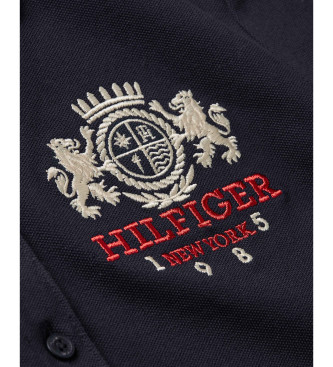 Tommy Hilfiger Polo con logo blu scuro