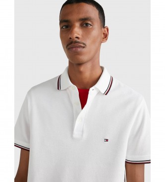 Tommy Hilfiger Polotrja med piping 1985 Collection vit
