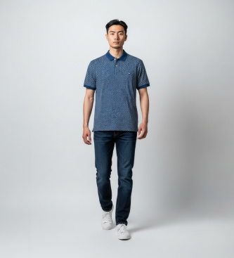 Tommy Hilfiger P�lo sazonal azul
