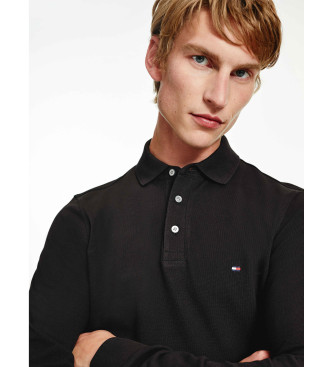 Tommy Hilfiger Slim polo shirt sort