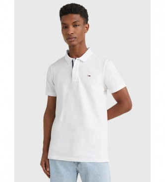 Tommy Hilfiger TJM Solid Stretch white polo shirt