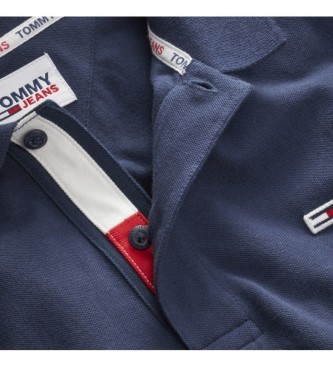 Tommy Hilfiger TJM Solid Stretch navy polo shirt