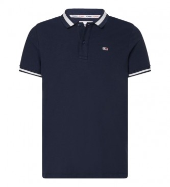 Tommy Jeans Polo marine TJM Tipped Stretch