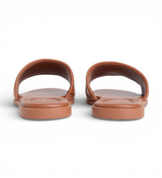 Tommy Hilfiger Sandales en cuir Rosalia marron