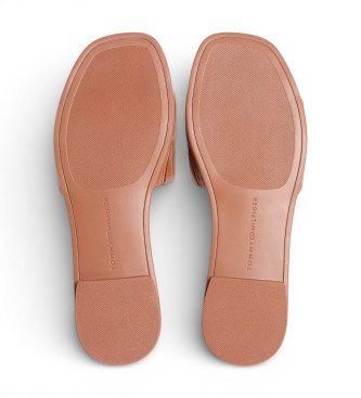 Tommy Hilfiger Sandales en cuir Rosalia marron