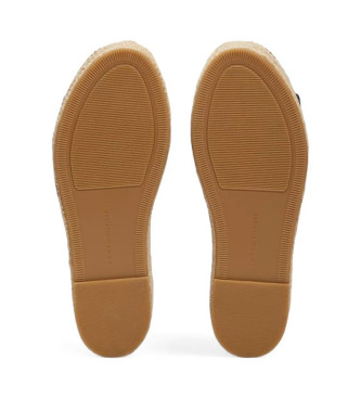 Tommy Hilfiger Sandaler i espadrillostil med kilar av rep i marinbl frg