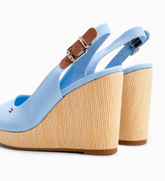 Tommy Hilfiger Sandals Iconic Blue -Height wedge 10,5cm