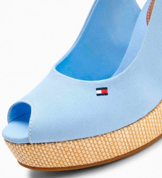 Tommy Hilfiger Sandals Iconic Blue -Height wedge 10,5cm