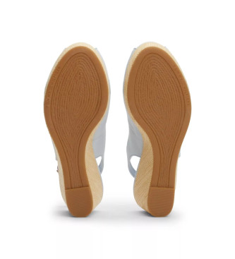 Tommy Hilfiger Ikoniske bl sandaler -Hjde 7 cm- kilehl 