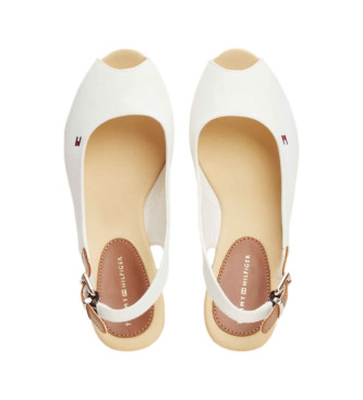Tommy Hilfiger Sandals Iconic white -Height 7cm- wedge 