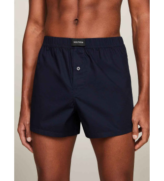 Tommy Hilfiger Set di 3 boxer blu, blu scuro, rosso