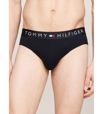 Tommy Hilfiger Zestaw 3 czarne majtki