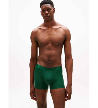 Tommy Hilfiger Set di 3 boxer Everyday Luxe verde, marrone, nero