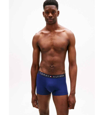 Tommy Hilfiger Set di 3 boxer originali blu, marrone, rosso