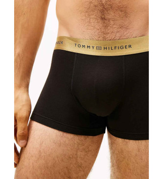 Tommy Hilfiger Set di 3 slip neri Trunk Signature