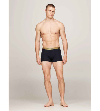 Tommy Hilfiger Zestaw 5 czarnych bokserek Trunk