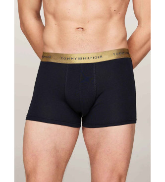 Tommy Hilfiger Conjunto de 5 boxers pretos Trunk