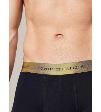 Tommy Hilfiger Zestaw 5 czarnych bokserek Trunk