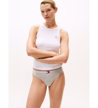Tommy Hilfiger Conjunto de 5 tangas com logtipo multicolorido na cintura