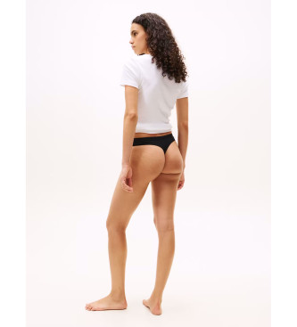 Tommy Hilfiger Set van 5 strings met logo op tailleband zwart