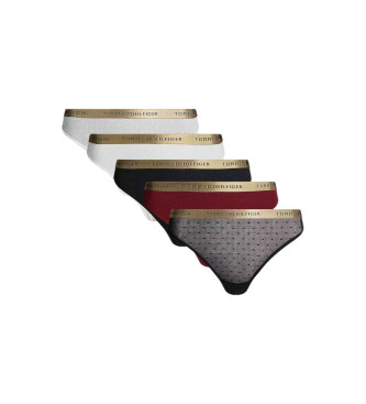 Tommy Hilfiger Set of 5 multicoloured thongs