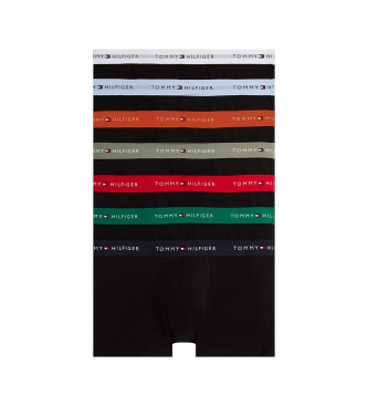 Tommy Hilfiger Set di 7 boxer neri