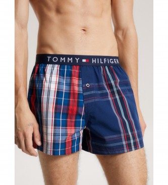 Tommy Hilfiger Oryginalne spodnie dresowe z granatowym logo