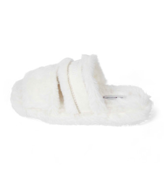 Tommy Hilfiger Basis witte slippers