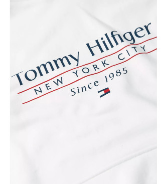 Tommy Hilfiger Sweatshirt med htte og hvidt logo