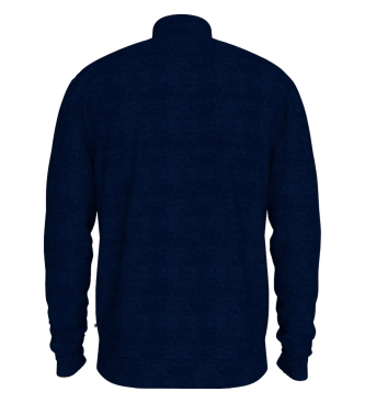 Tommy Hilfiger Marineblaues Sweatshirt mit Reiverschluss