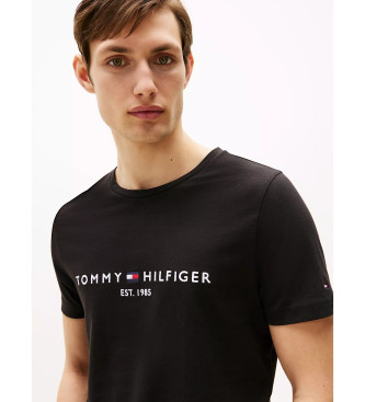 Tommy Hilfiger Crewneck sweatshirt with navy embroidered logo