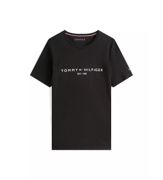 Tommy Hilfiger Crewneck sweatshirt with navy embroidered logo