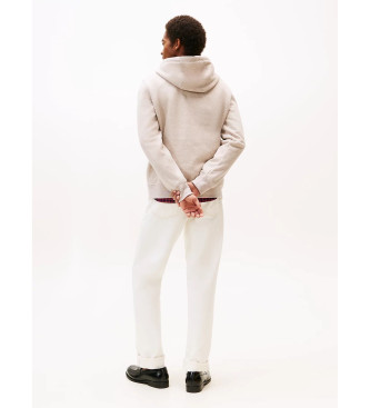 Tommy Hilfiger Felpa con cappuccio e coulisse beige