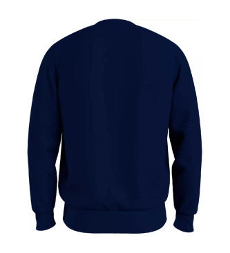 Tommy Hilfiger Sweatshirt med broderad logotyp i marinbl