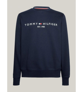 Tommy Hilfiger Sweatshirt med grafisk logo navy