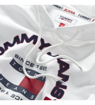Tommy Jeans Sweatshirt Logo blanc
