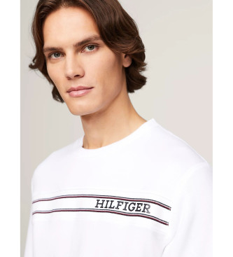 Tommy Hilfiger Hilfiger monotype sweatshirt white