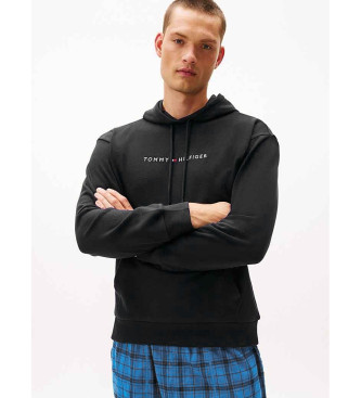 Tommy Hilfiger Camisola com capuz original com logtipo preto