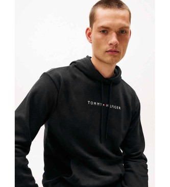 Tommy Hilfiger Camisola com capuz original com logtipo preto