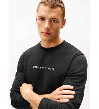 Tommy Hilfiger Camisola original com logtipo preto