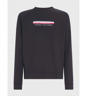 Tommy Hilfiger Seacell Sweatshirt med logo sort