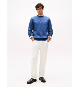 Tommy Hilfiger Sudadera TH Flex con logo azul