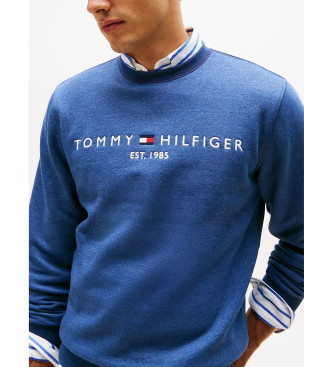 Tommy Hilfiger Sudadera TH Flex con logo azul