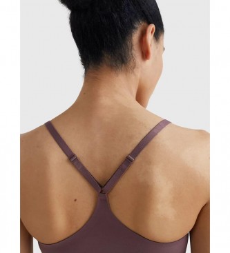Tommy Hilfiger Ultra-soft bralette bra with lilac criss-cross back